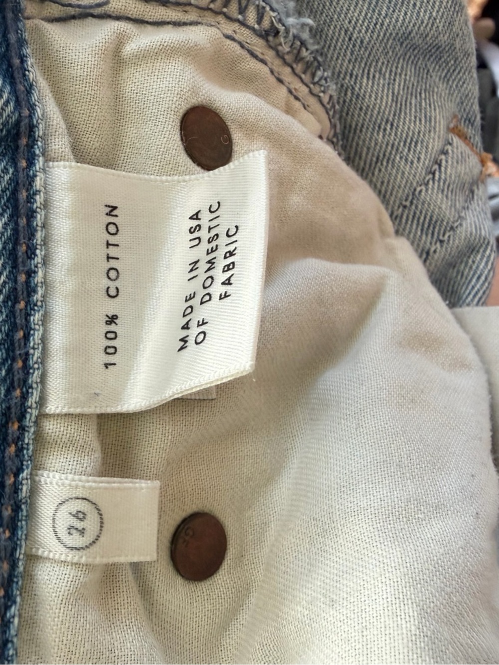GRLFRND Light Blue Distressed Slim Straight Jeans - Picture 9 of 9